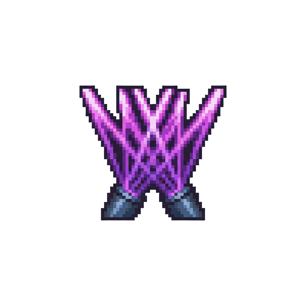 A Dazzling Purple Lasers Show