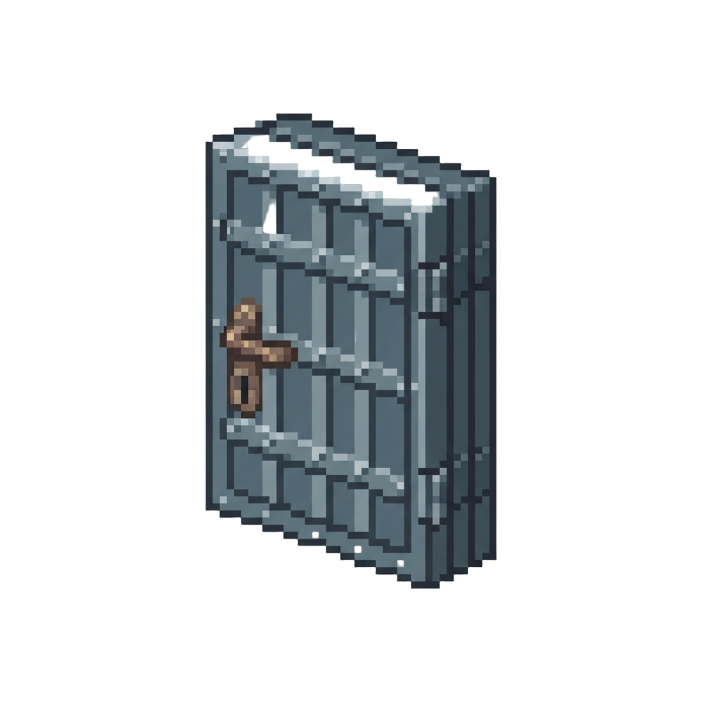 A Reinforced Steel Door