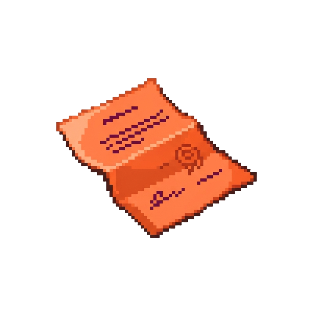 A Bright Orange Trespassing Citation