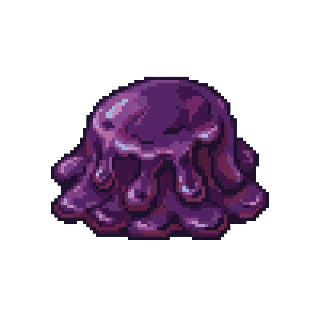 A Giant Splat of Dark Purple Sea-grease