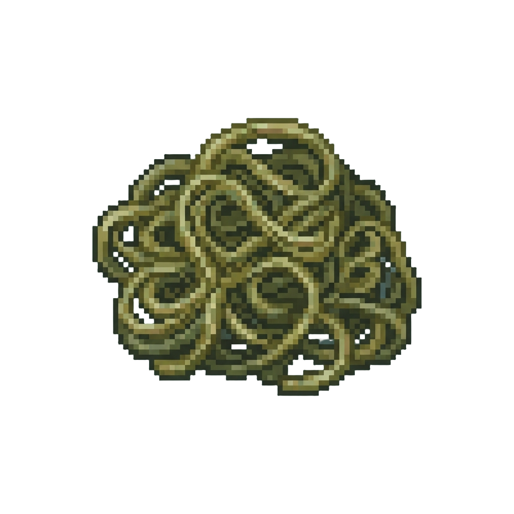 A Tangled Heap of Kelp Noodles