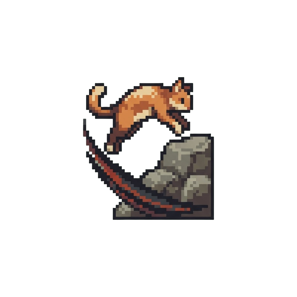 A Sudden Leap Onto a Nearby Rock to Clear Mapleshade's Swipe