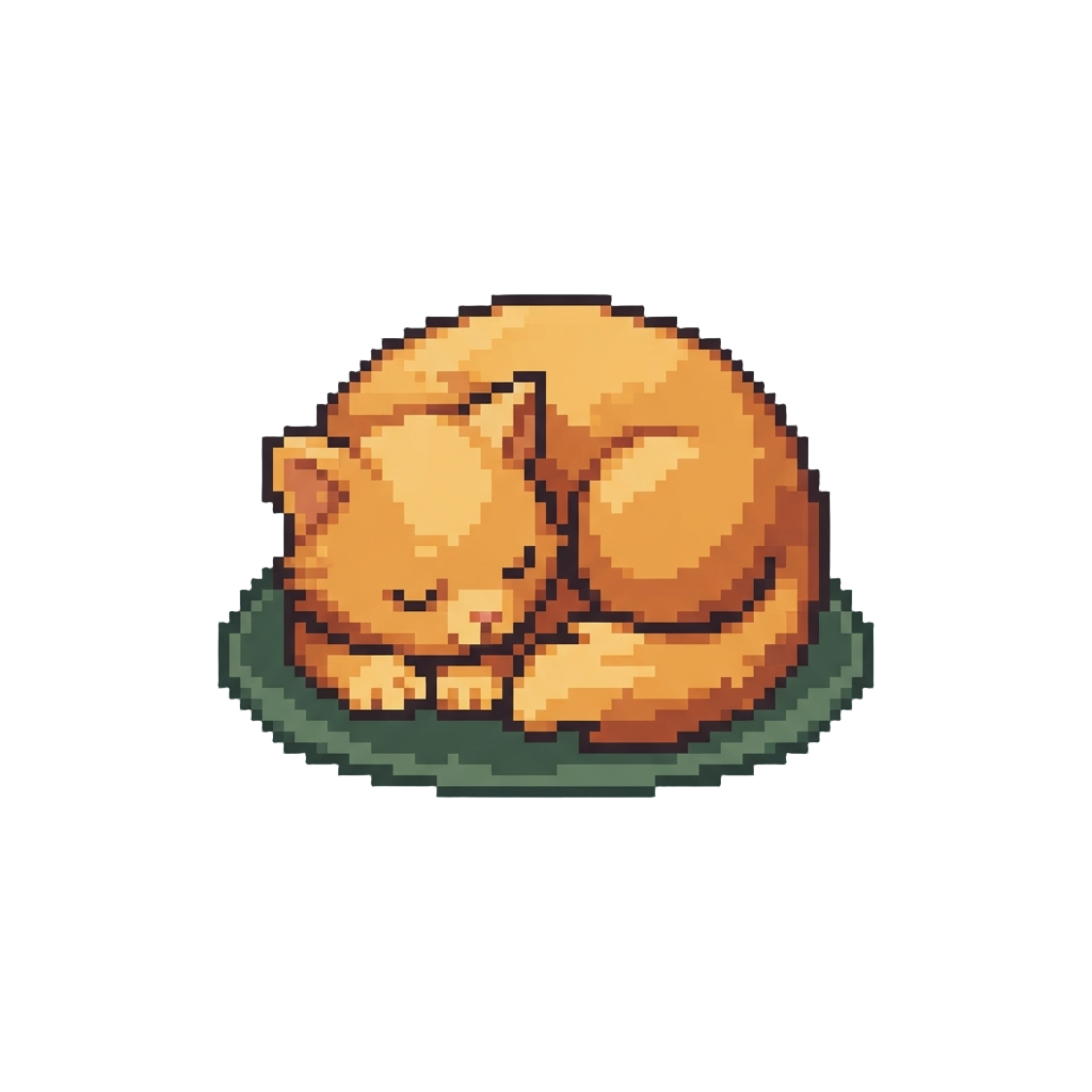 A Gentle Purring Curl Around @image1's Feet