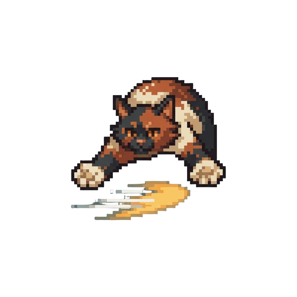 A Fast Slide Under Mapleshade's Outstretched Paws