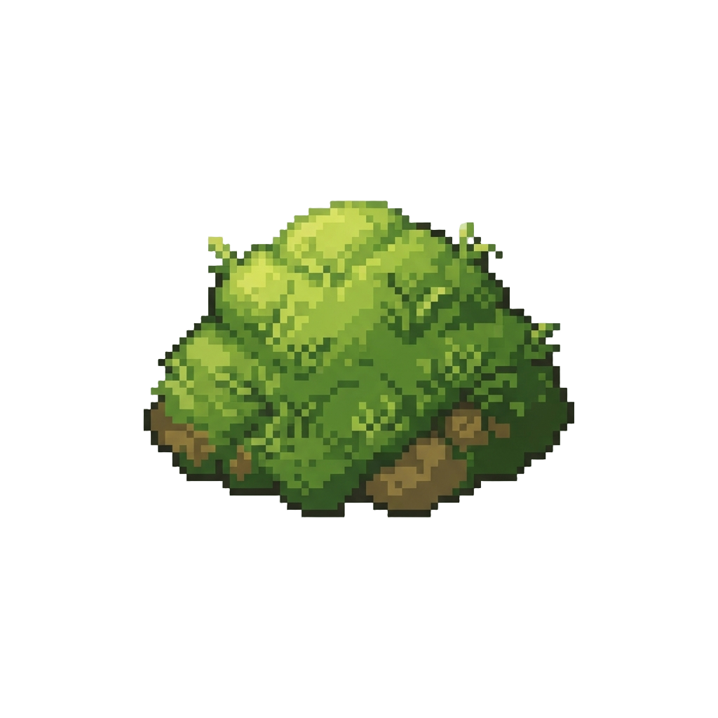 A Pile of Fluffy Green Garden Moss