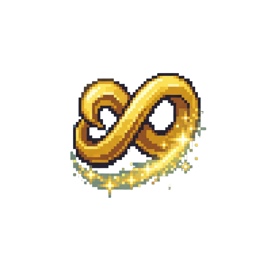 A Loop-de-loop with a Trailing Streak of Golden Sparkles