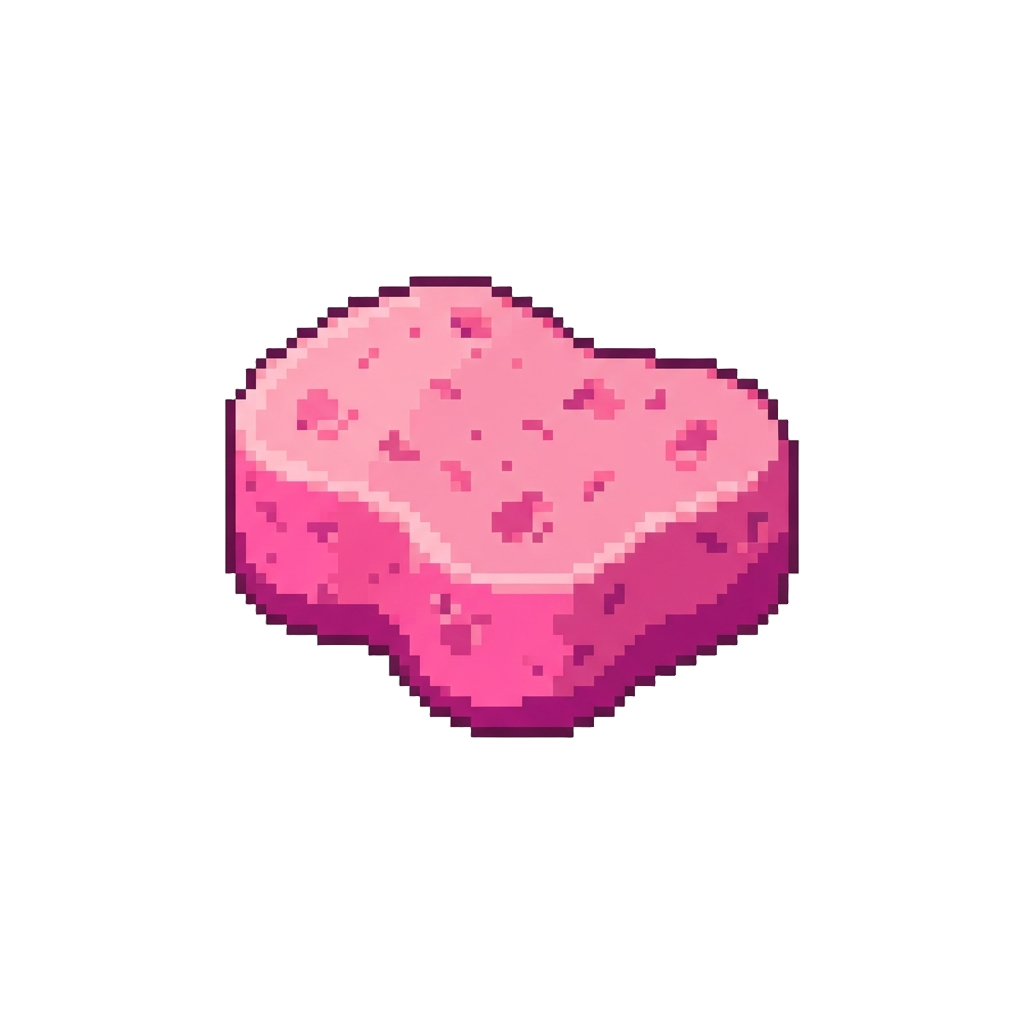 A Giant Squishy Pink Sponge