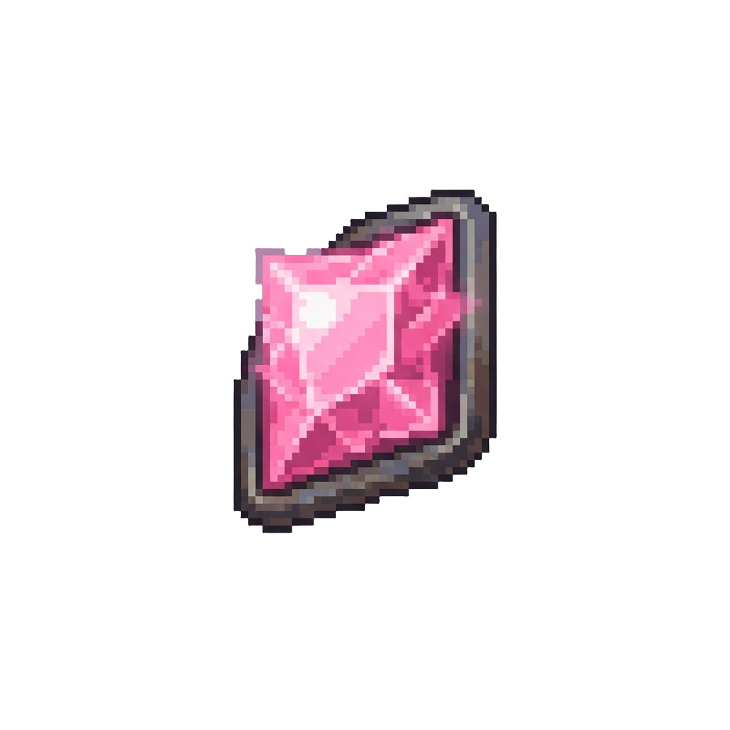 A Bright Pink Retro Glow