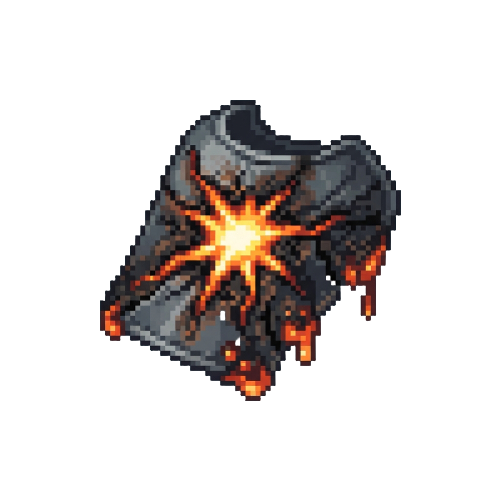 A Plasma Laser Burn Armor Impact Effect