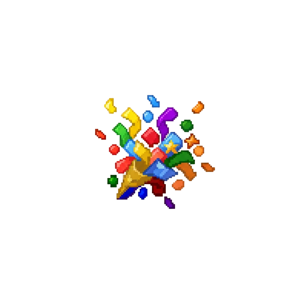 A Tiny Pop of Confetti