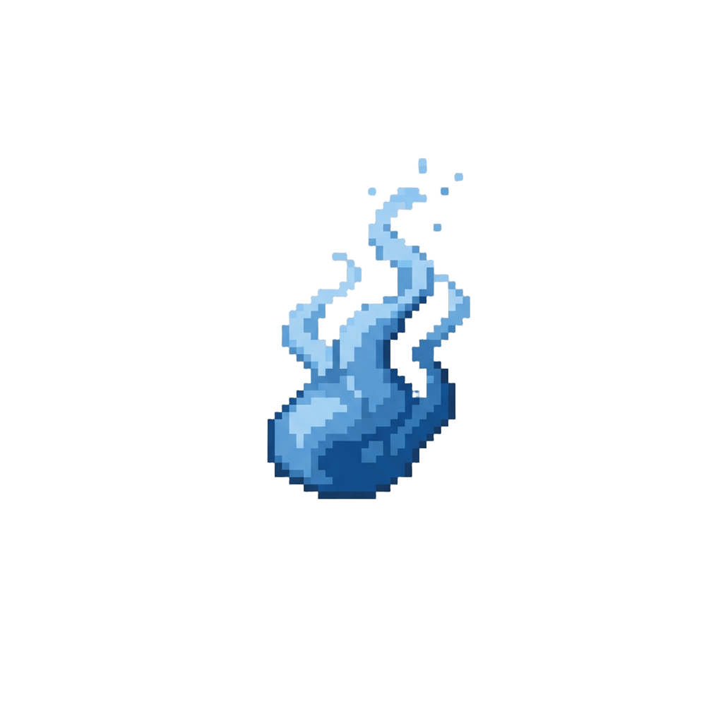 A Tiny Fizzle of Blue Smoke