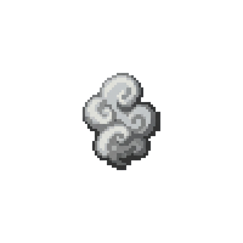 A Tiny Puff of Grey Smoke