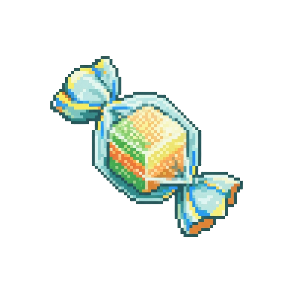A Sweet Wrapped Sour Chewy Candy