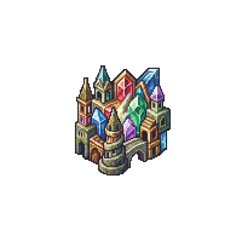 A Kaleidoscope Realm of Shifting Architectural Fragments