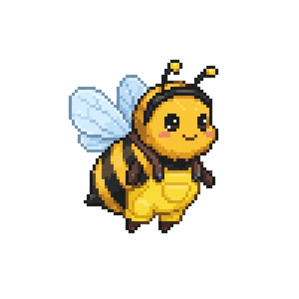 Honeybee Style with Cute Yellow Overalls and Tiny Antenna Headband