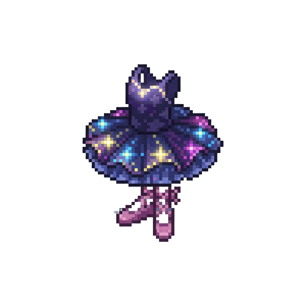 Starlight Ballerina Style with Glowing Led Tutu and Satin Slippers