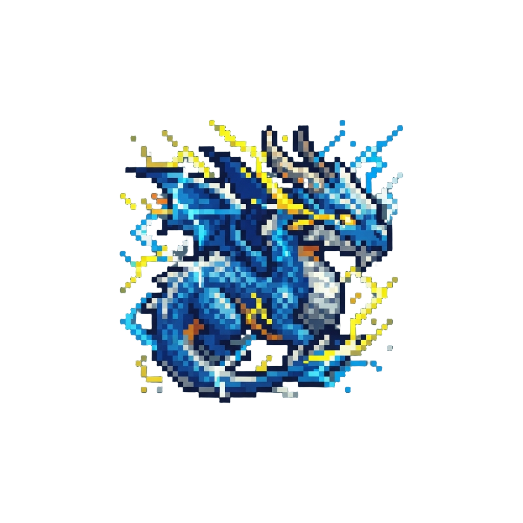 A Crackling Tempest Dragon