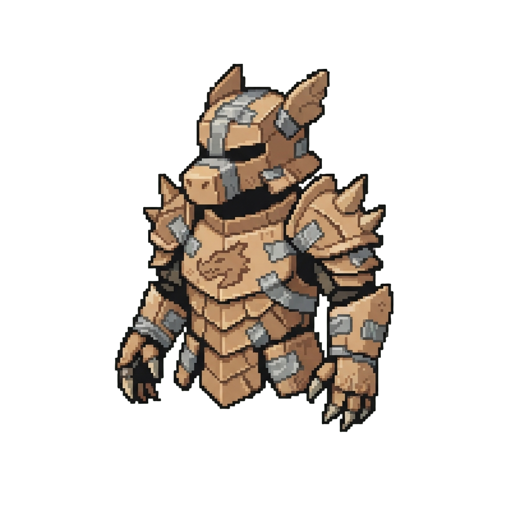 A Makeshift Cardboard Dragon Armor Suit Held Together by Duct Tape