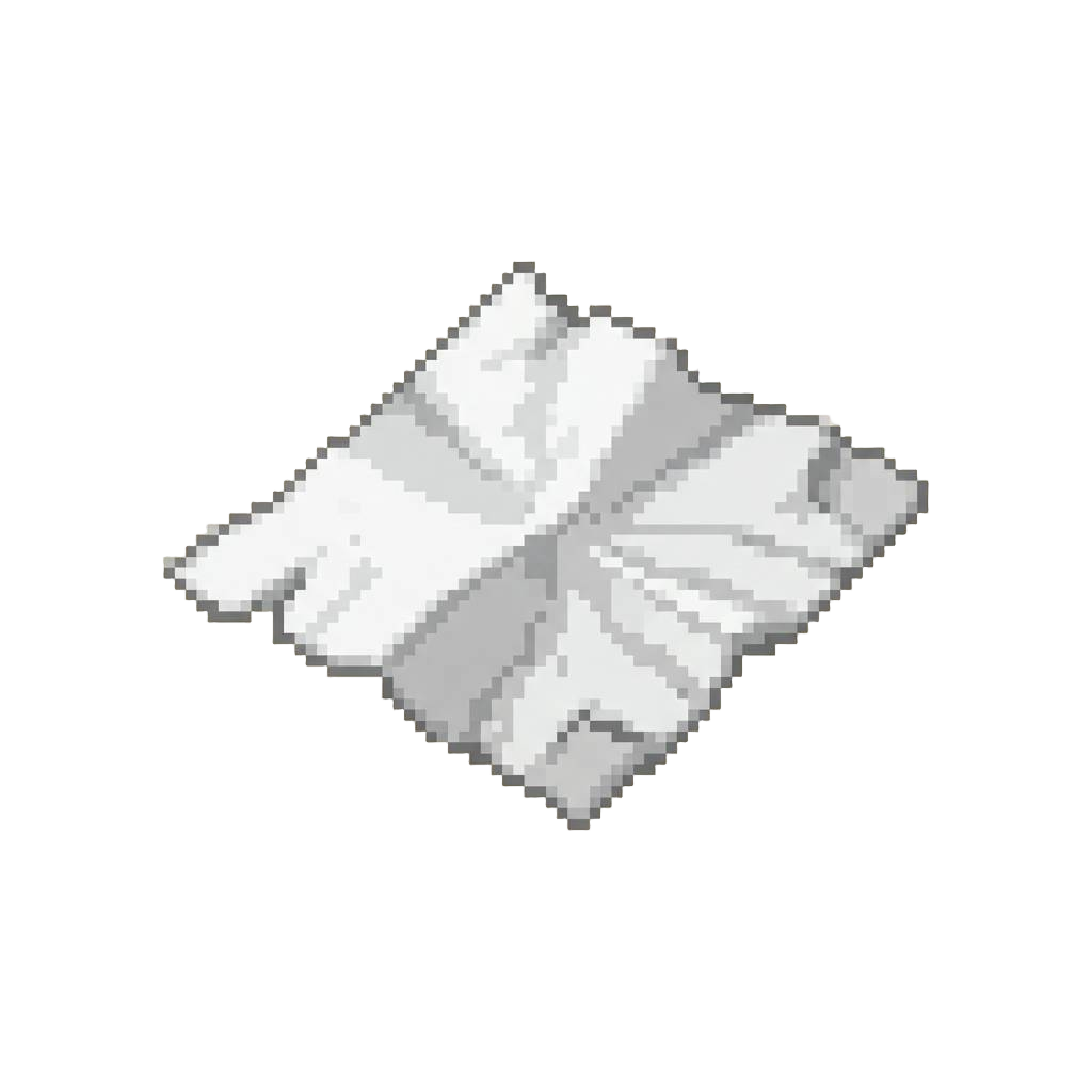 A Plain Paper Napkin Scrap