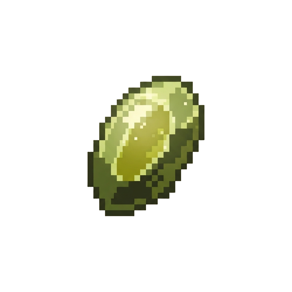 A Soft Olive Shimmer
