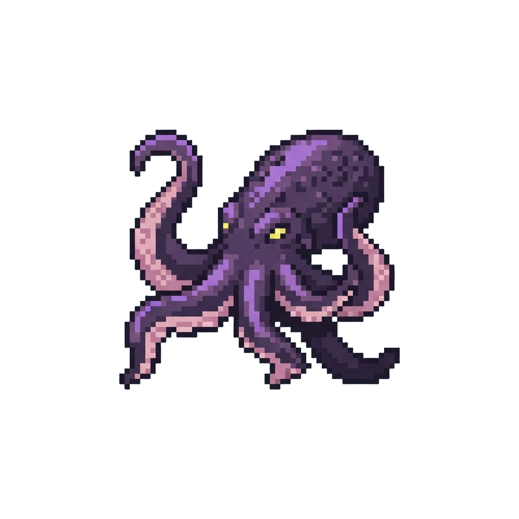 A Giant Tentacle-flailing Kraken