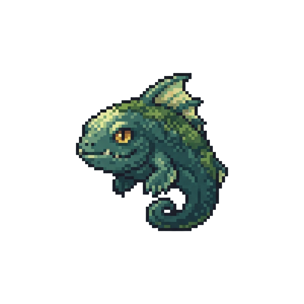 A Mossy Deep-water Lake Monster