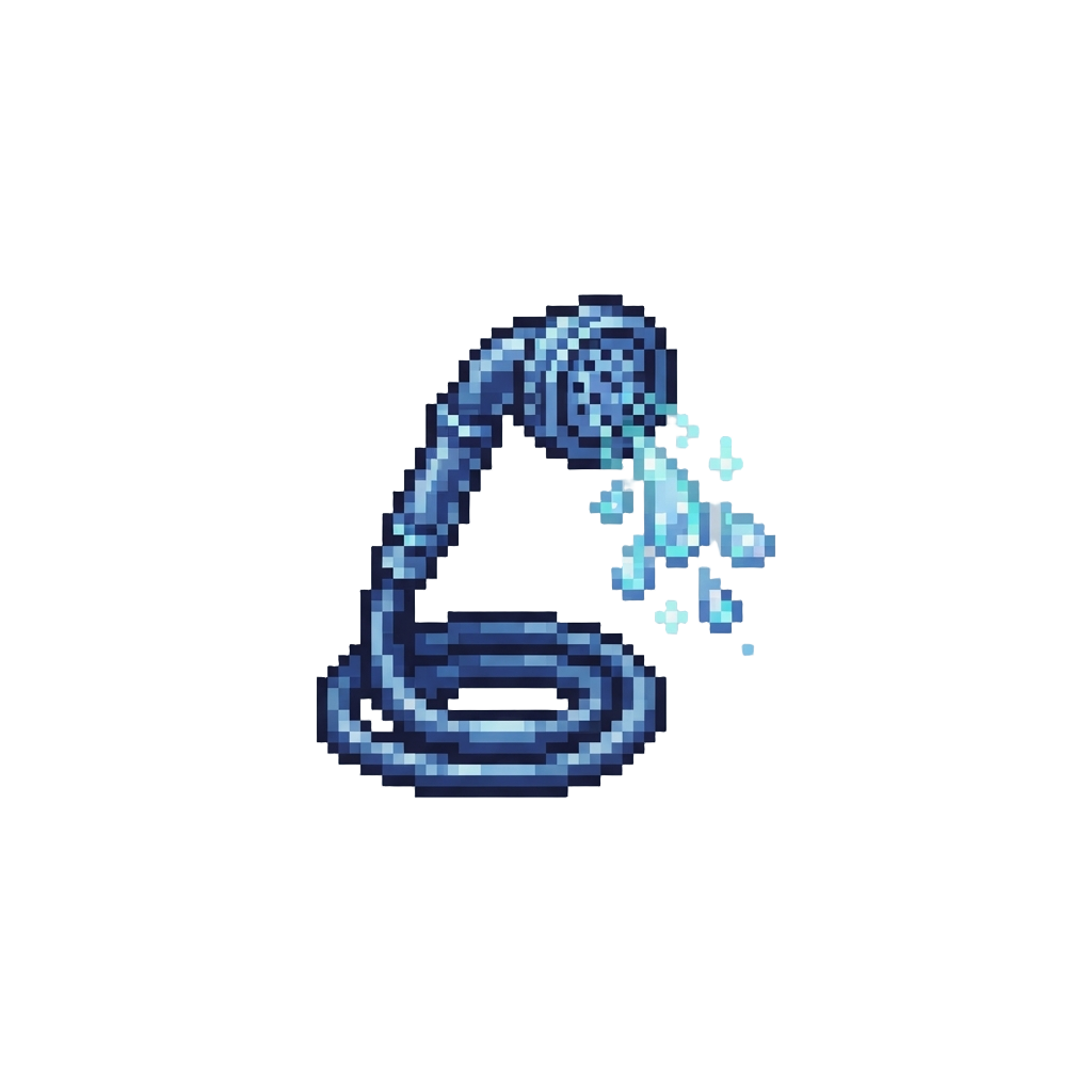 A Gentle Mystical Blue Shower