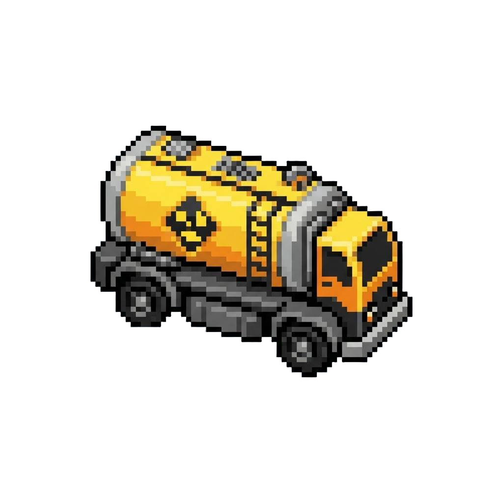 A Radioactive Liquid Tanker