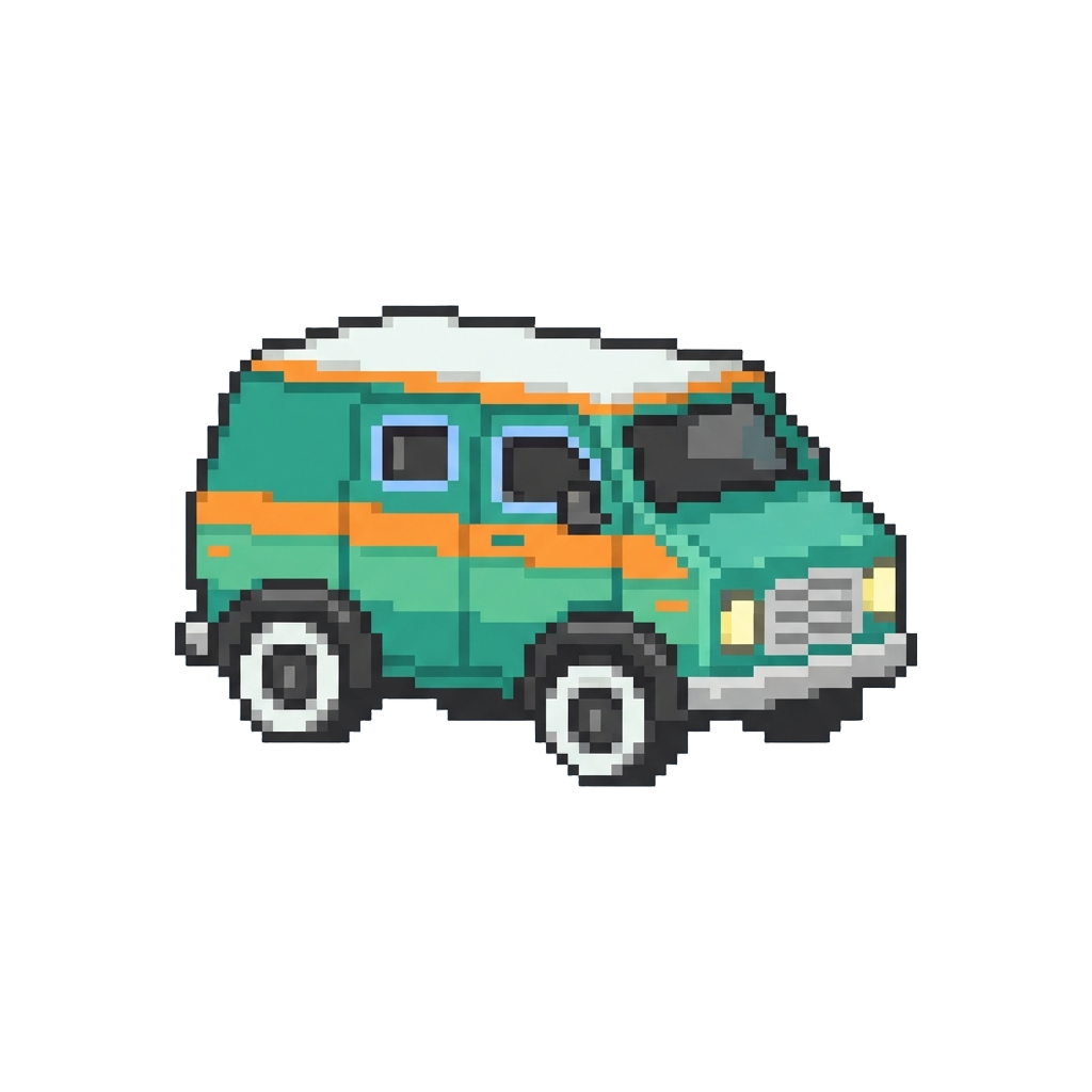 A Classic Mystery Van