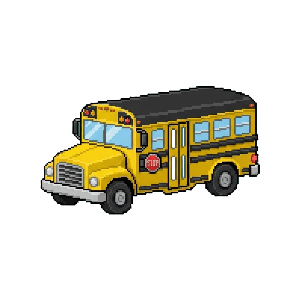 A Vintage Yellow School Bus
