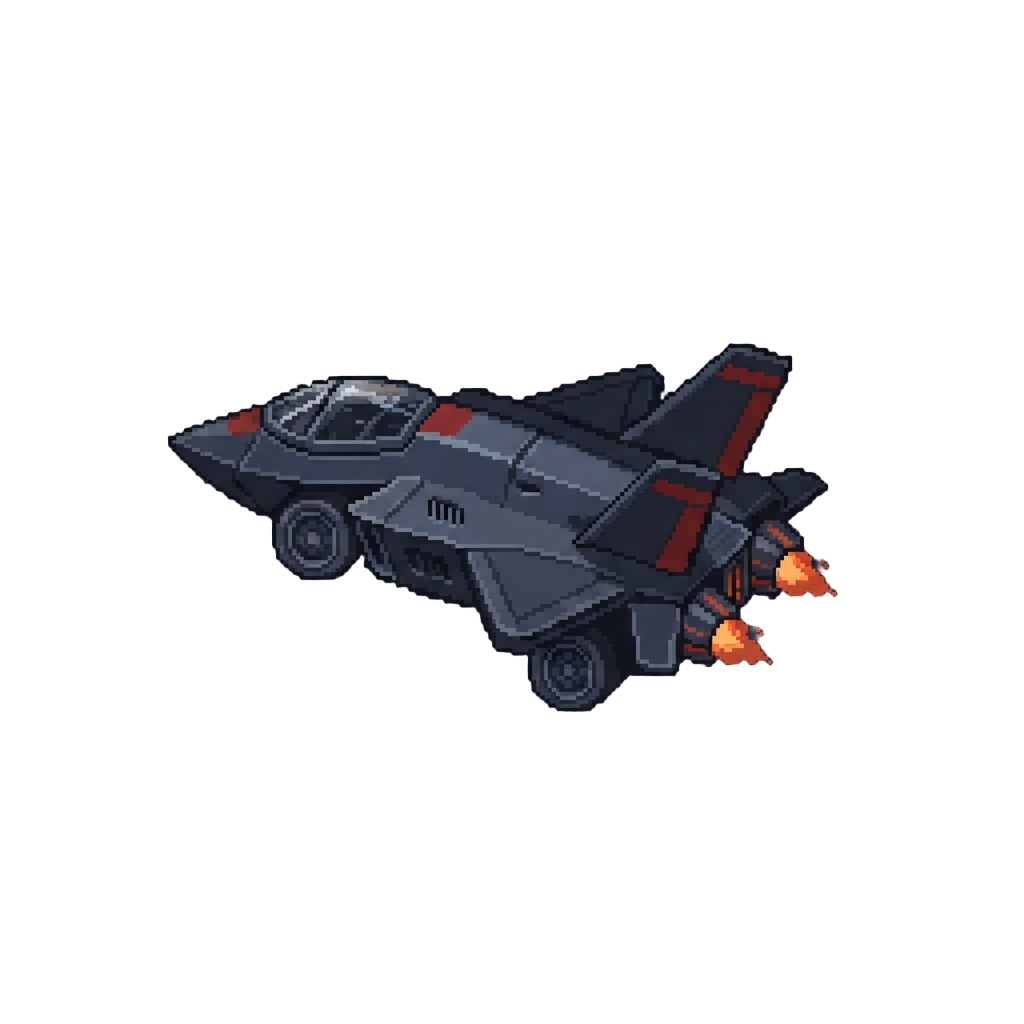 A Stealth Jet-car