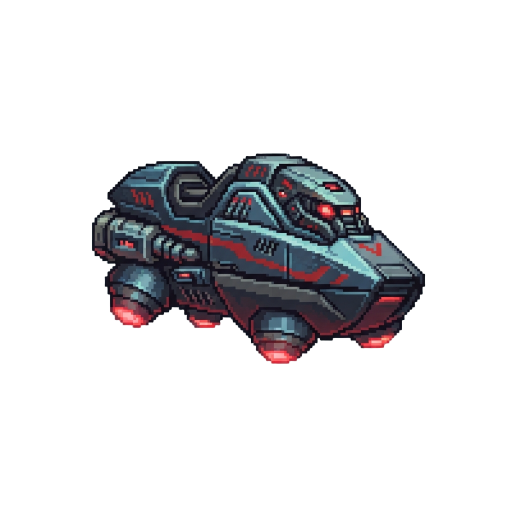 A Sinister Cybernetic Vehicle