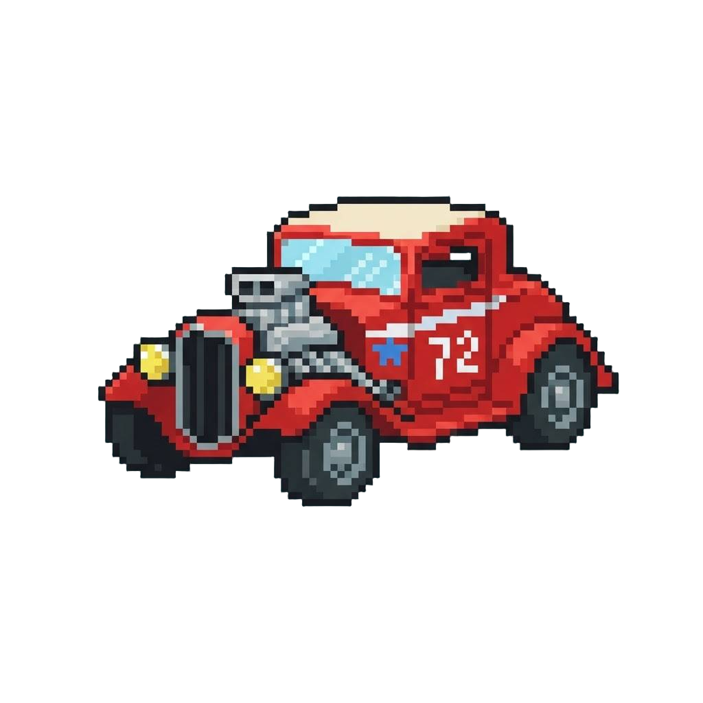 A Vintage Stunt Car