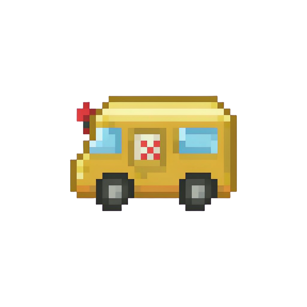 A Yellow Rally Bus