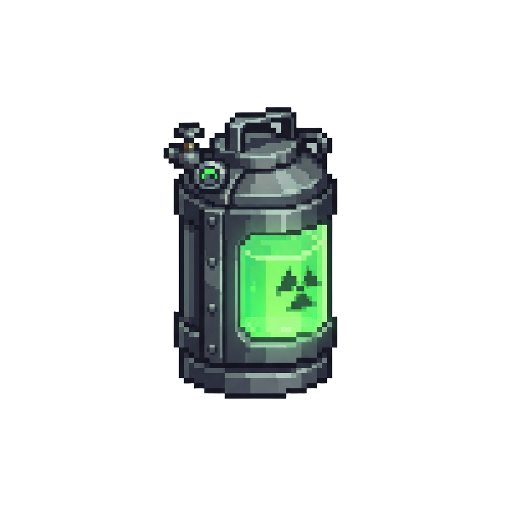 A Glowing Toxic Transport