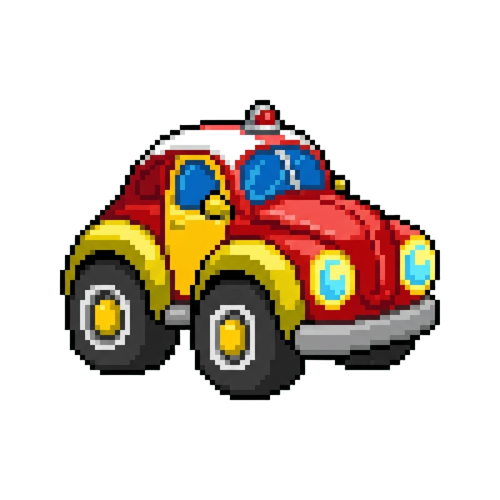 A Oversized Novelty Car