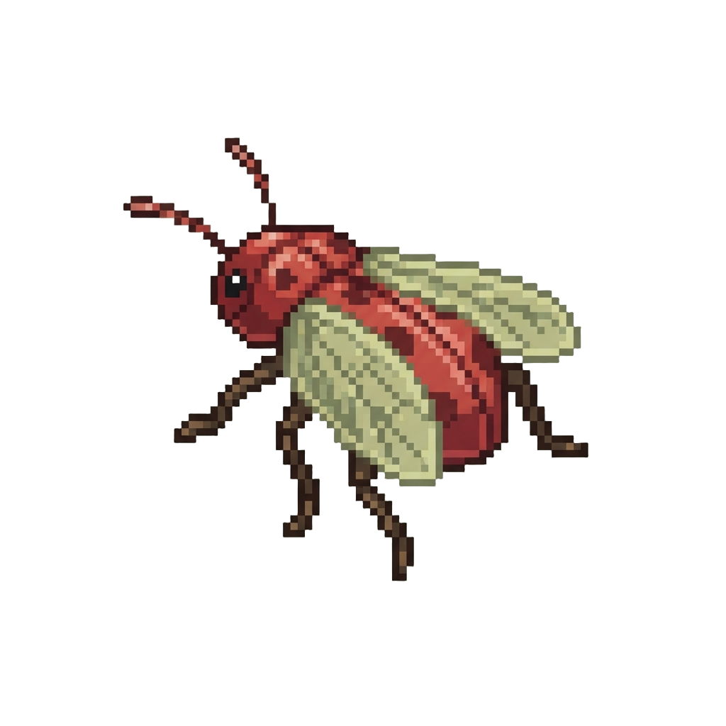 A Playful Vintage Bug