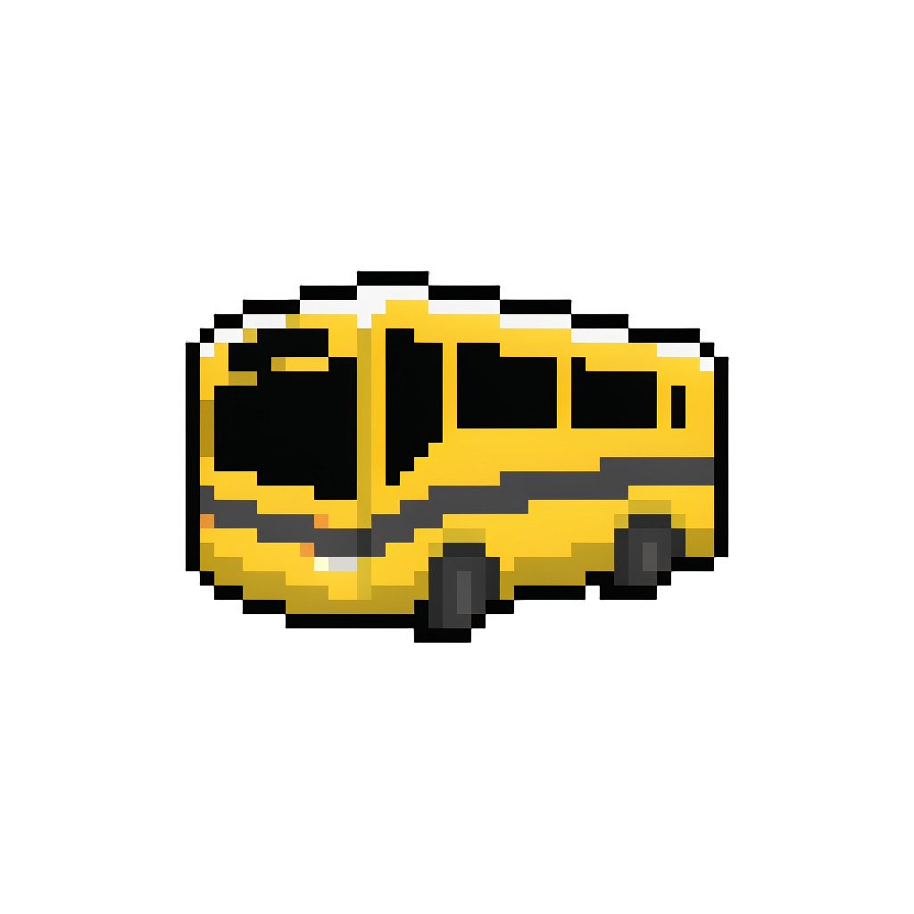 A Yellow Transit Bus