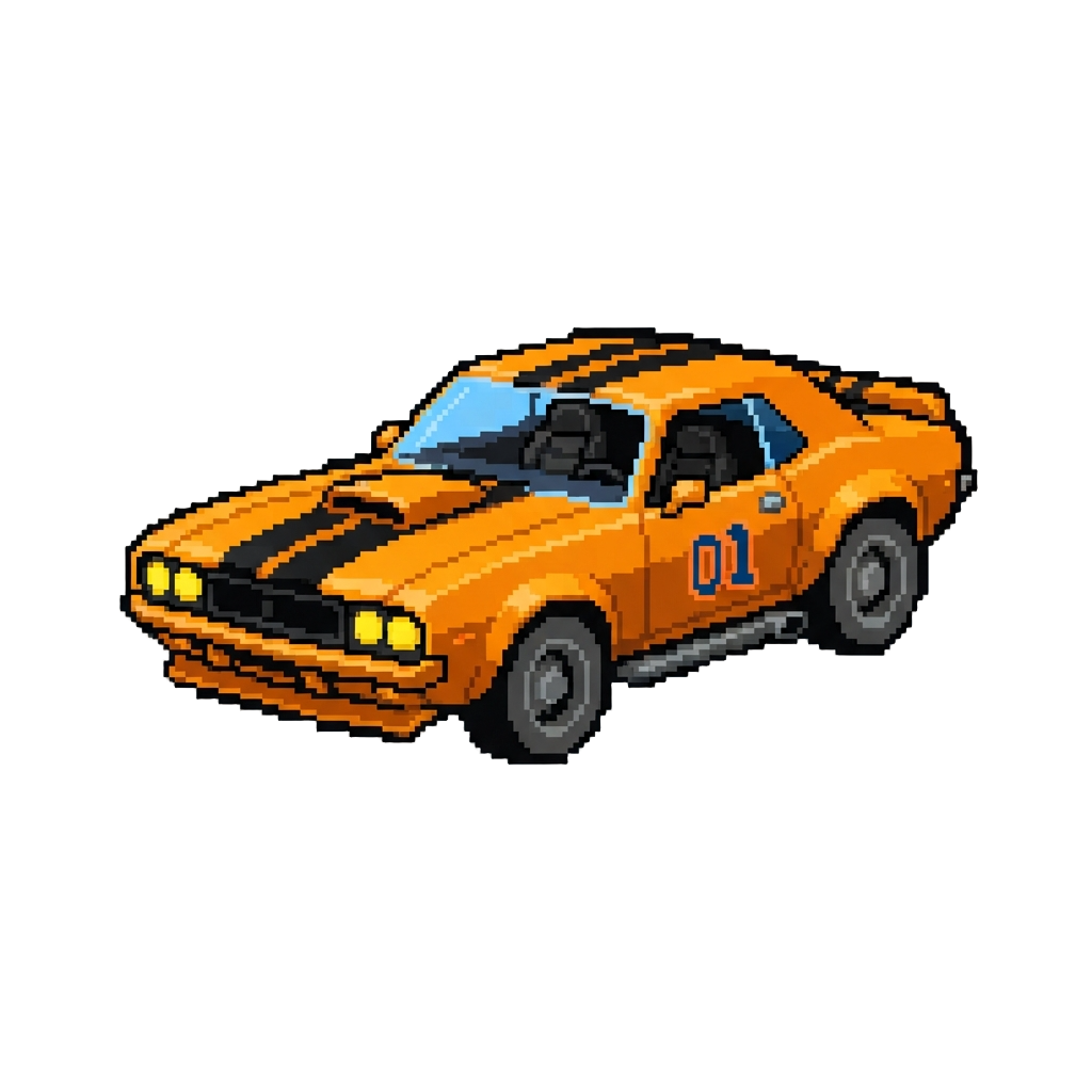 A Southern Stunt Muscle Car