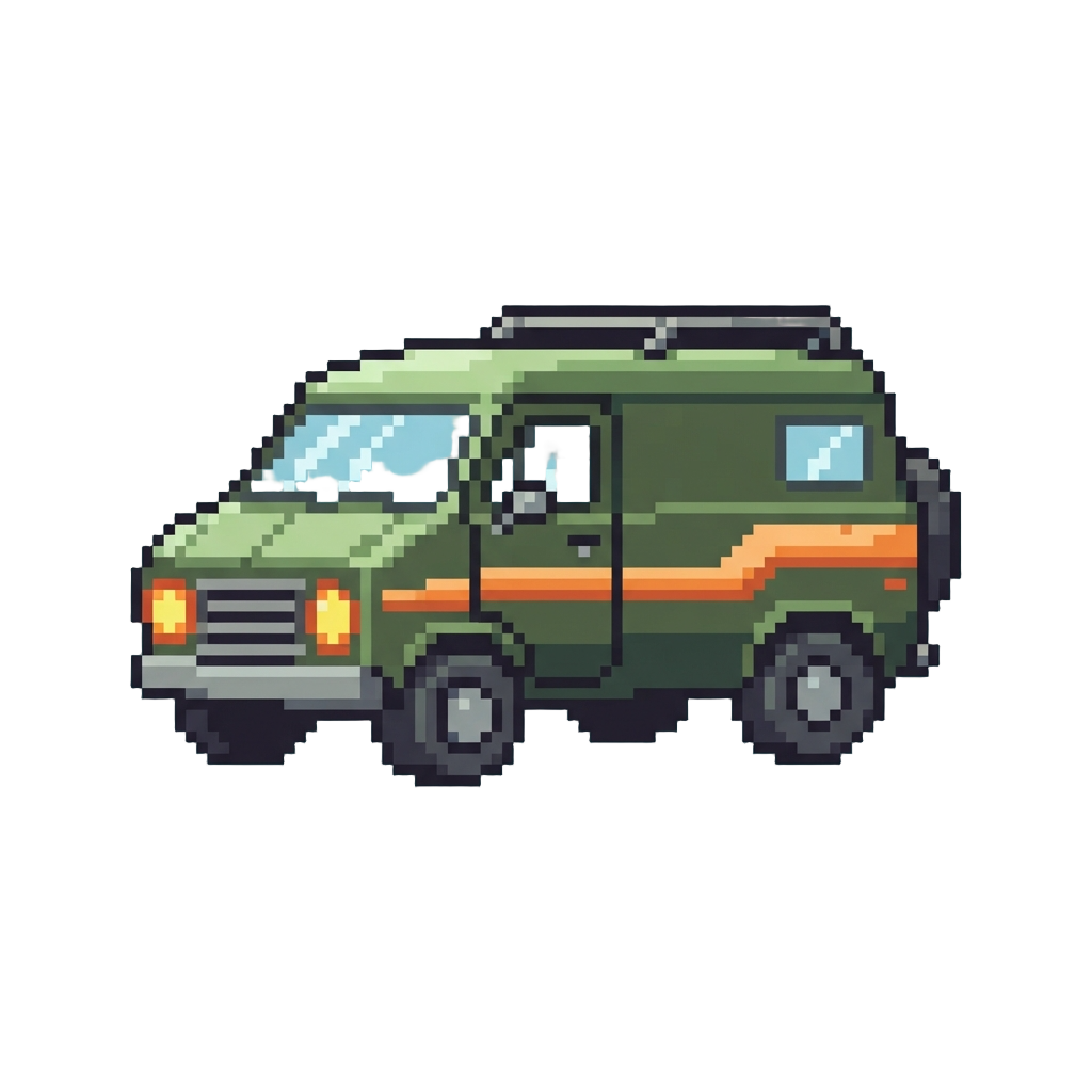 A Retro Mystery Van