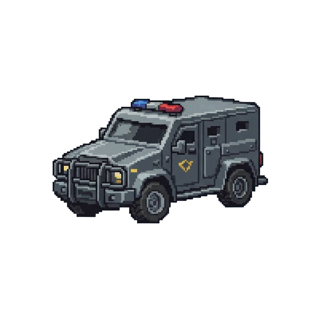 An Armored Security Vehicle