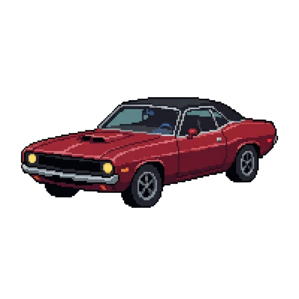 A Classic V8 Muscle Car