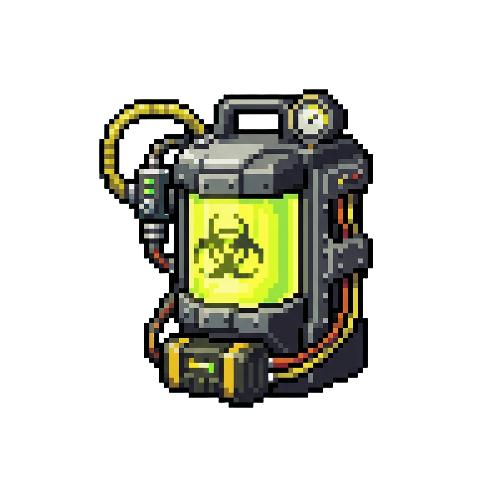 A Glowing Bio-hazard Rig