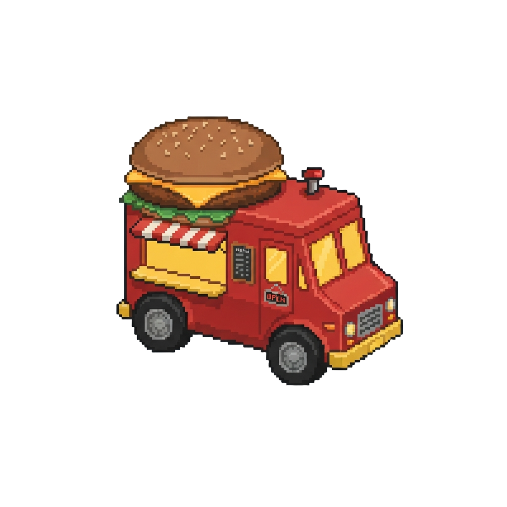 A Giant Novelty Food Truck