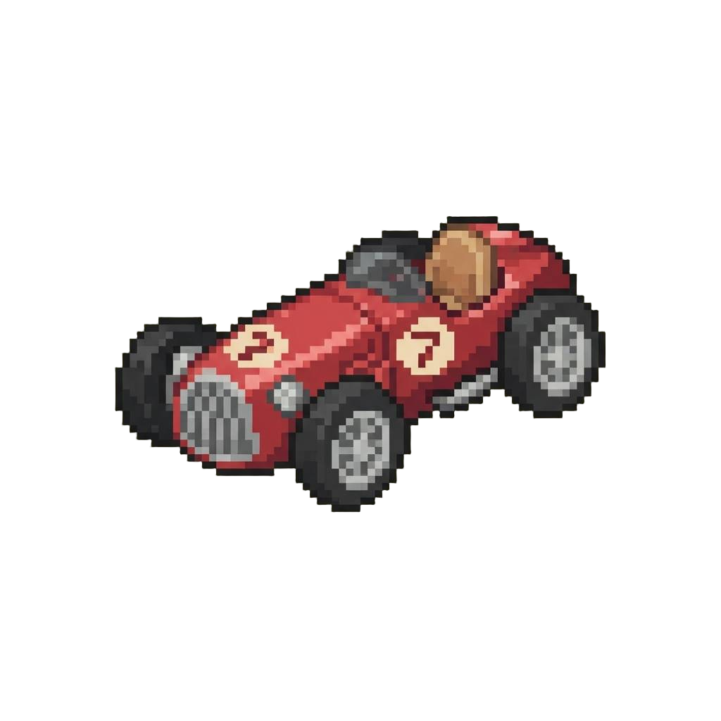 A Cute Vintage Racer