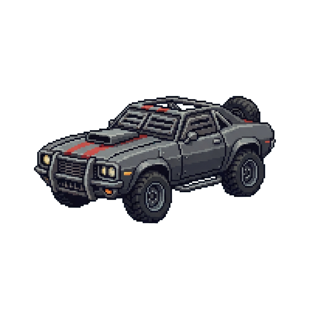 A Rugged Armored Muscle Car