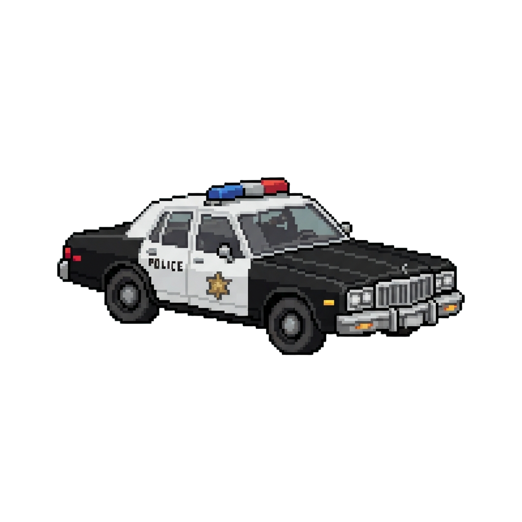 A Vintage Police Interceptor