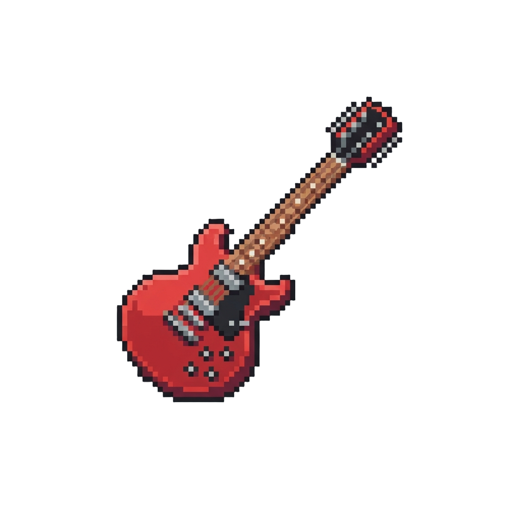 A Mini Electric Guitar