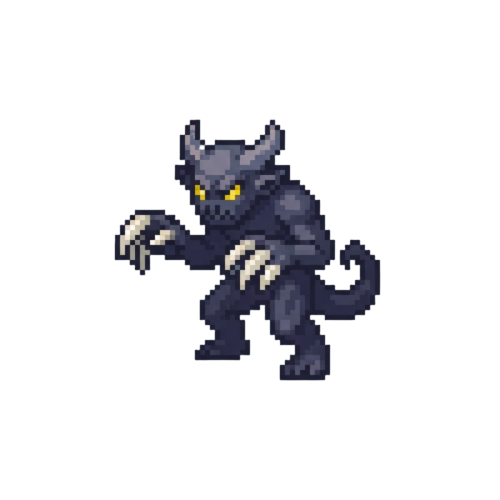 A Sharp-clawed Shadowy Fiend