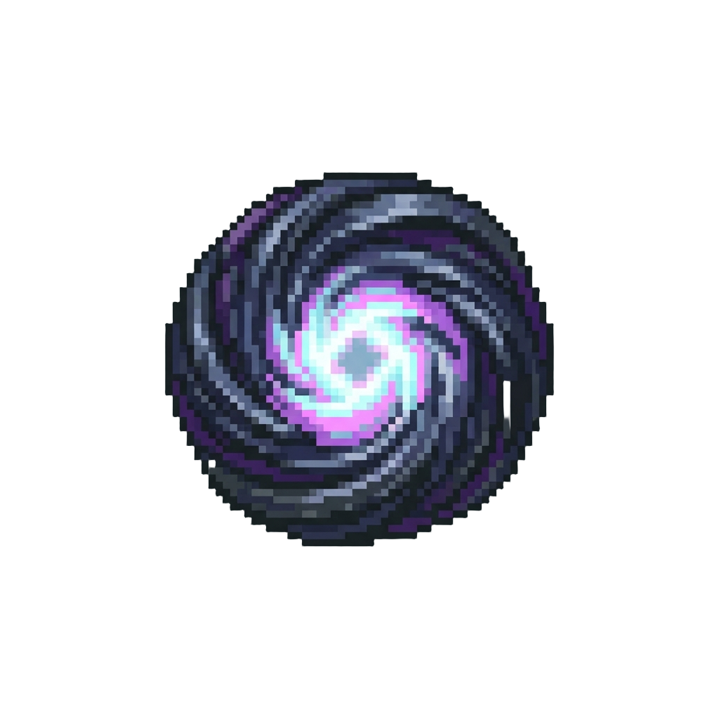 A Swirling Dark-matter Implosion Ring